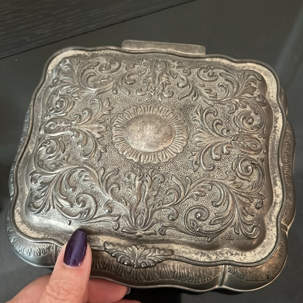 Godinger Silver Art Co. Silver Ornate Jewelry Box - Picture 13 of 15